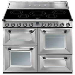 Smeg TR4110I 110cm Victoria Range Cooker with Induction Hob Stainless Steel
